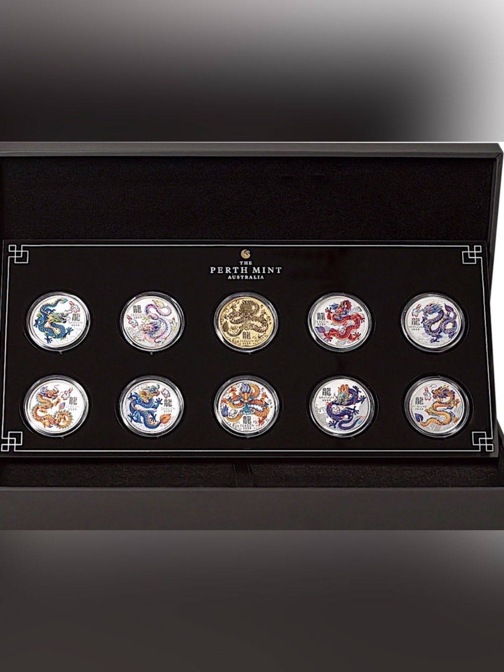 Perth Mint Dragon Coin Set 2024 w/ COA